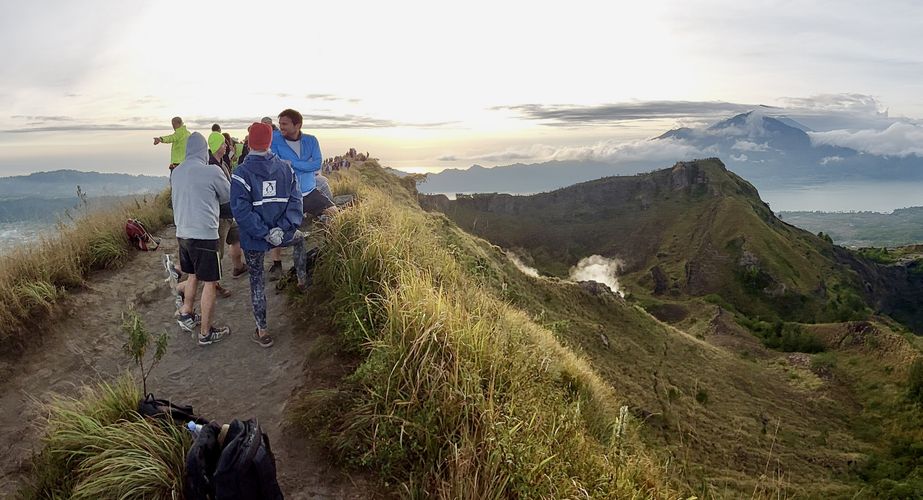 Beklimming Batur vulkaan Bali